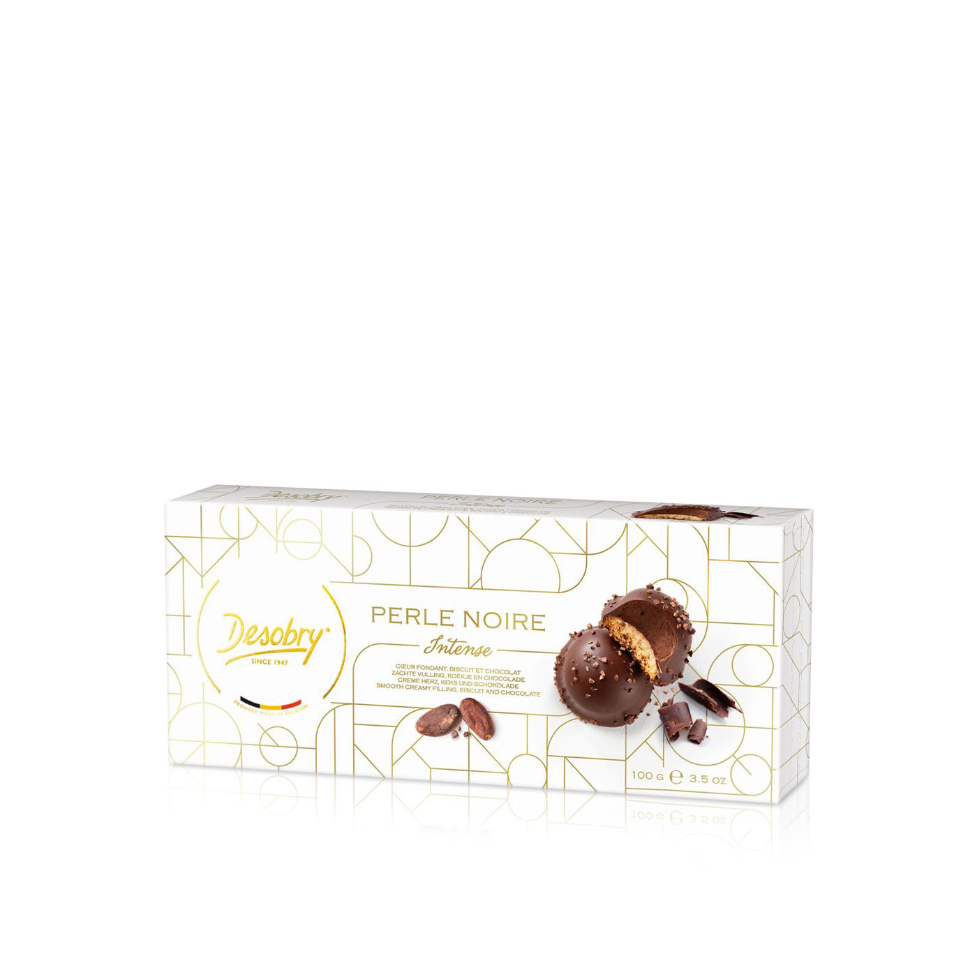Desobry Perle Noire Biscuit 100g
