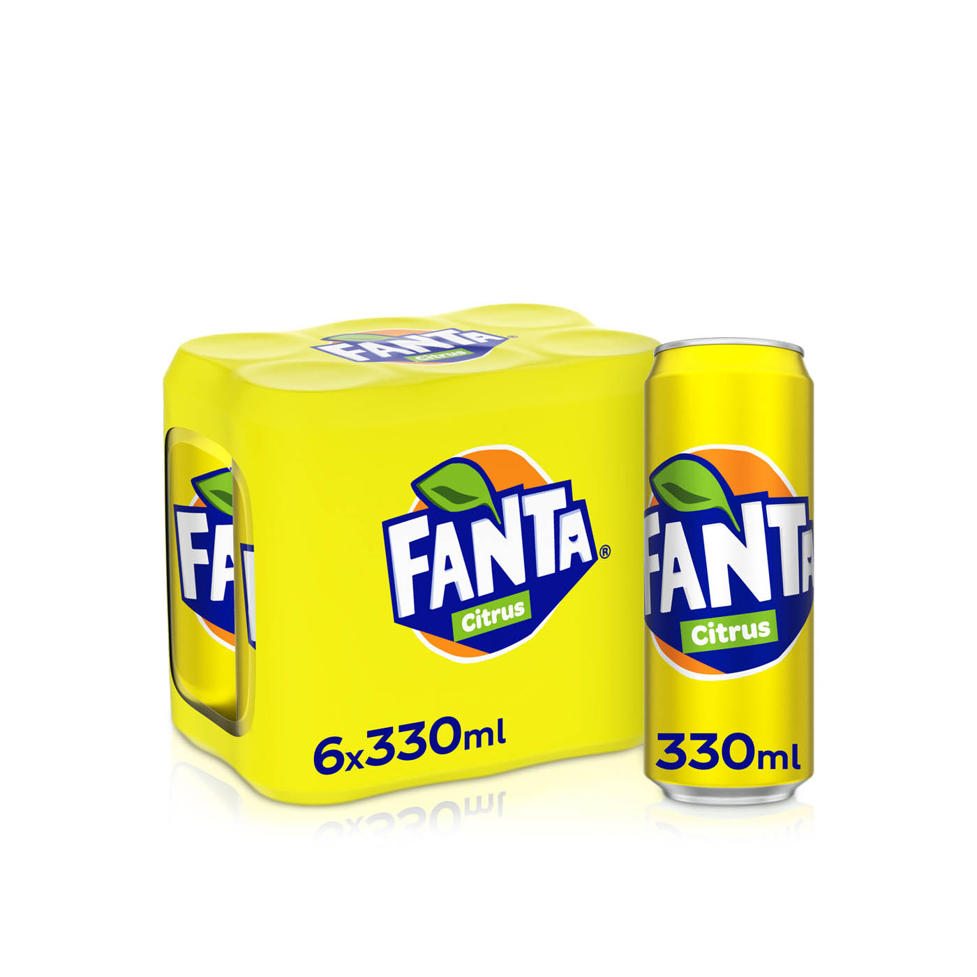 Fanta Citrus Can 330ml x 6