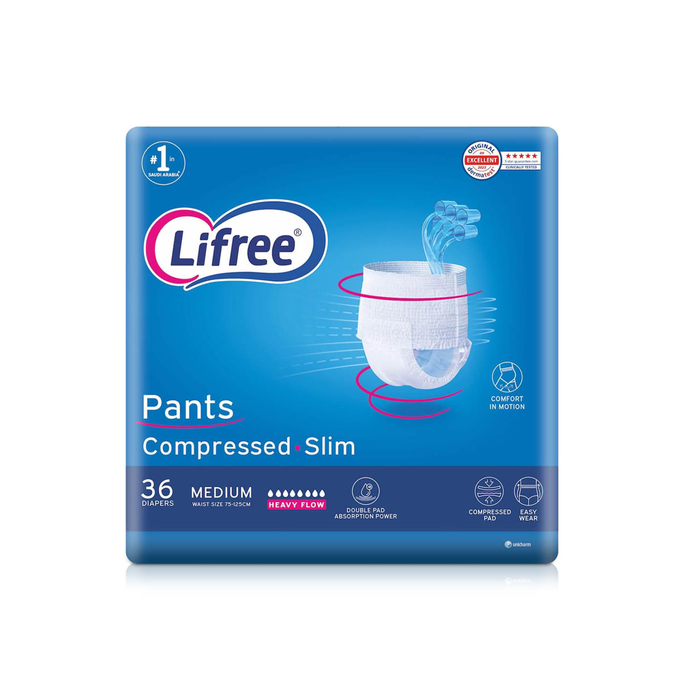 Lifree Slim Culotte Adult Diapers Medium x 36