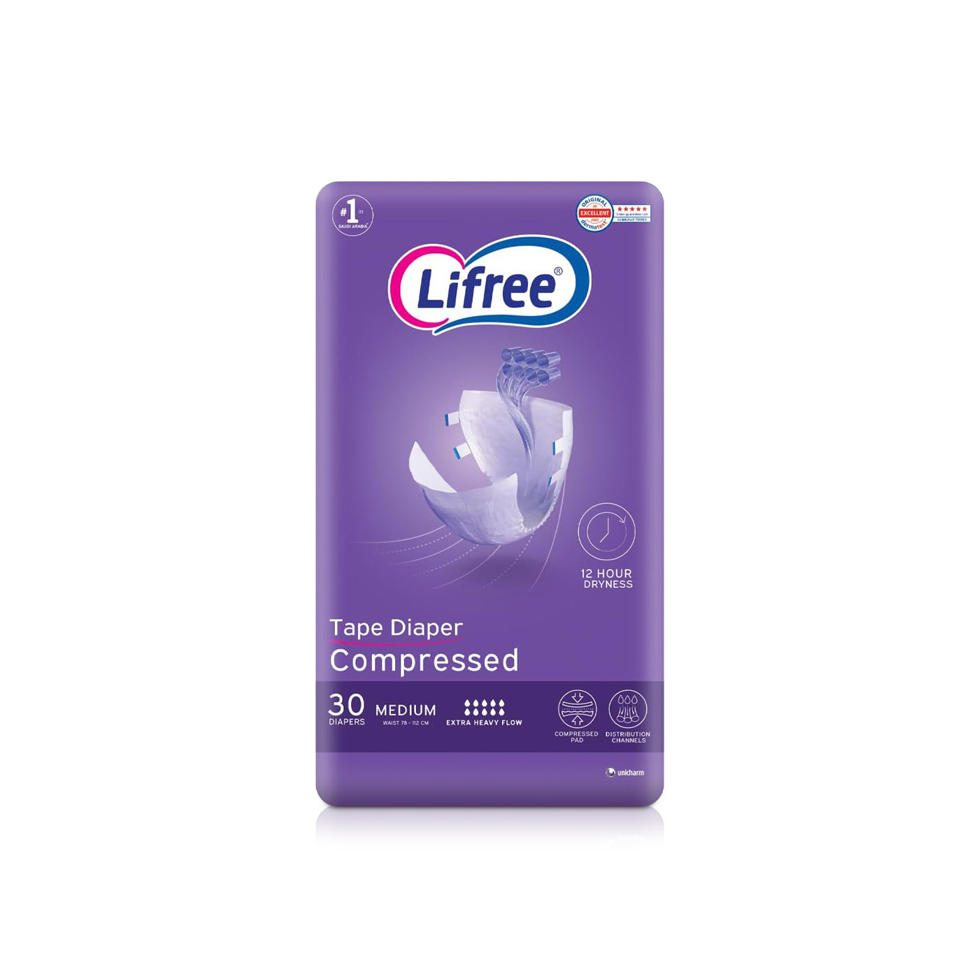 Lifree Adult Diaper Tape Medium x 30