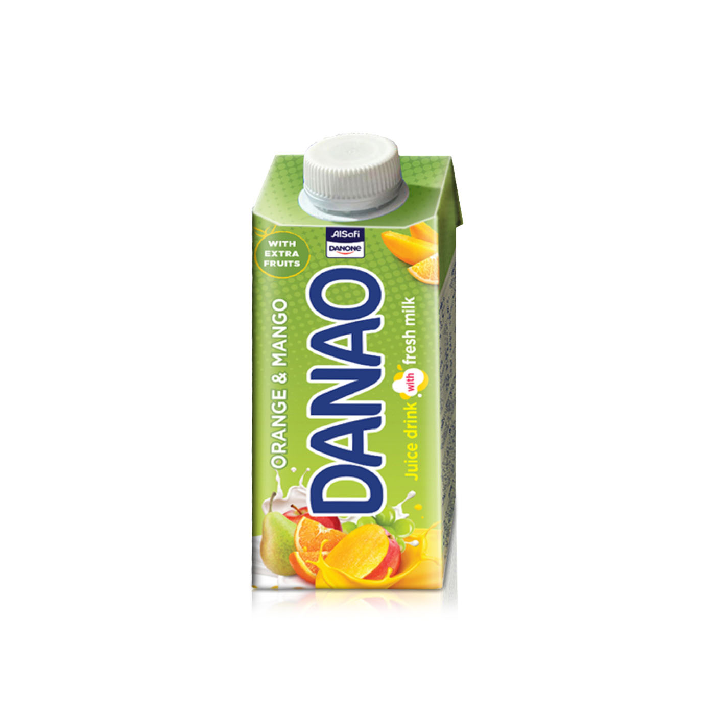 Danao Orange & Mango Juice Drink with Fresh Milk 180ml