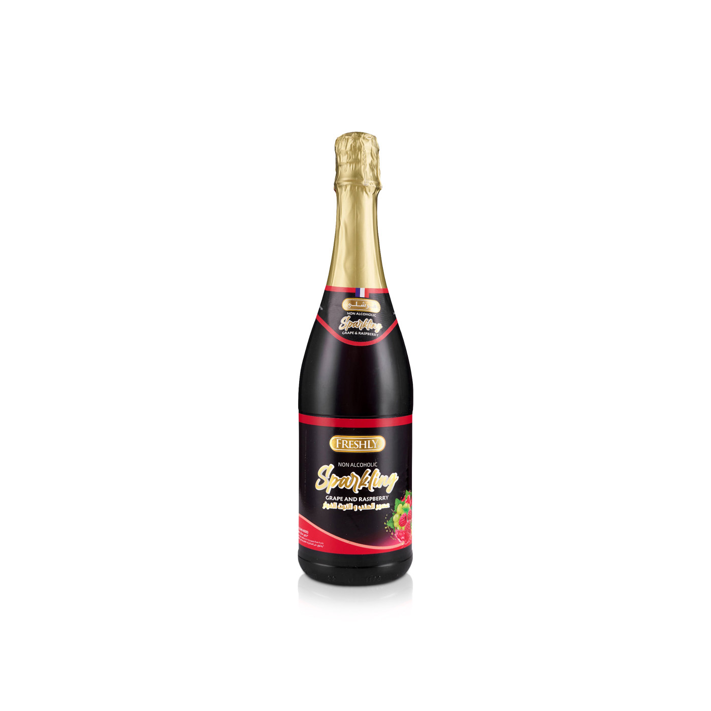 Freshly Sparkling Grape & Raspberry Juice 750ml