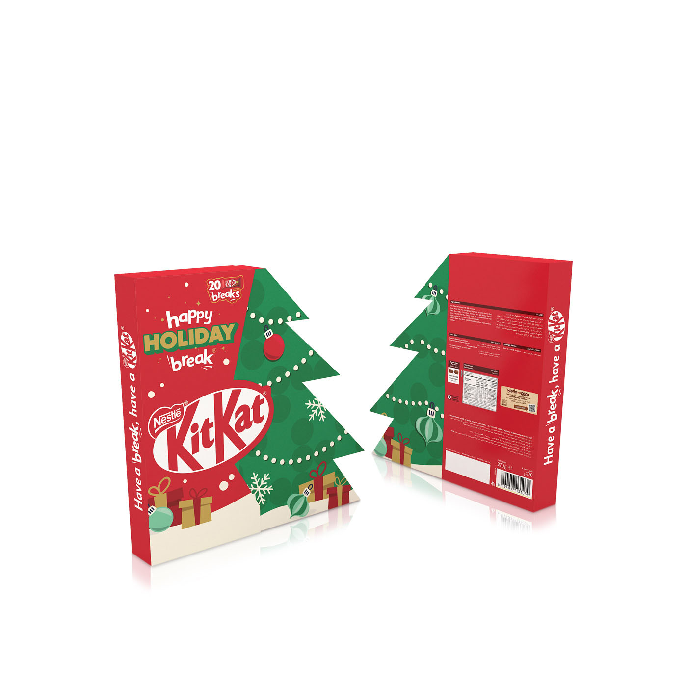 Kitkat Miniatures Breaks Gift Box 270g