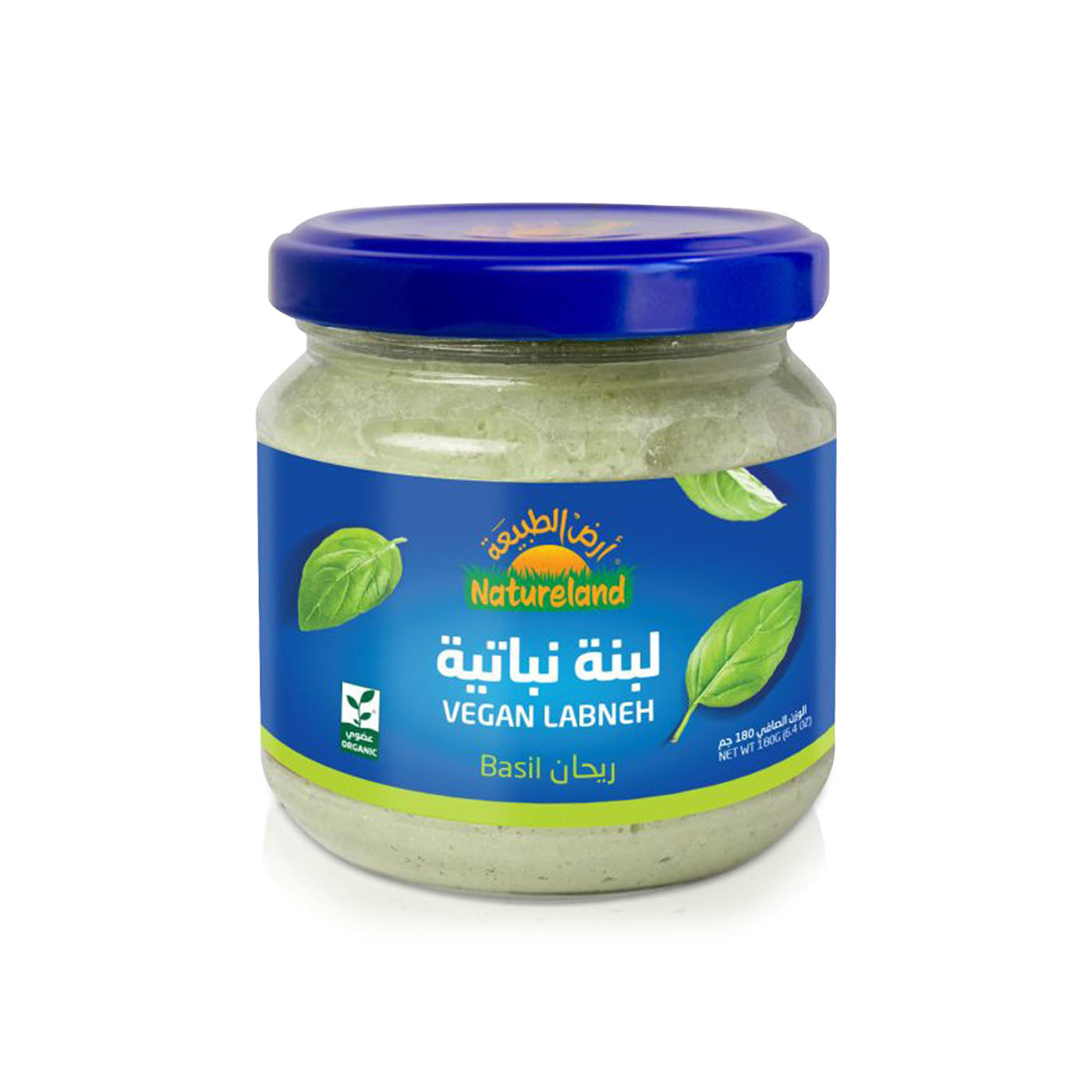 Nature's Land Basil Vegan Labneh 180g