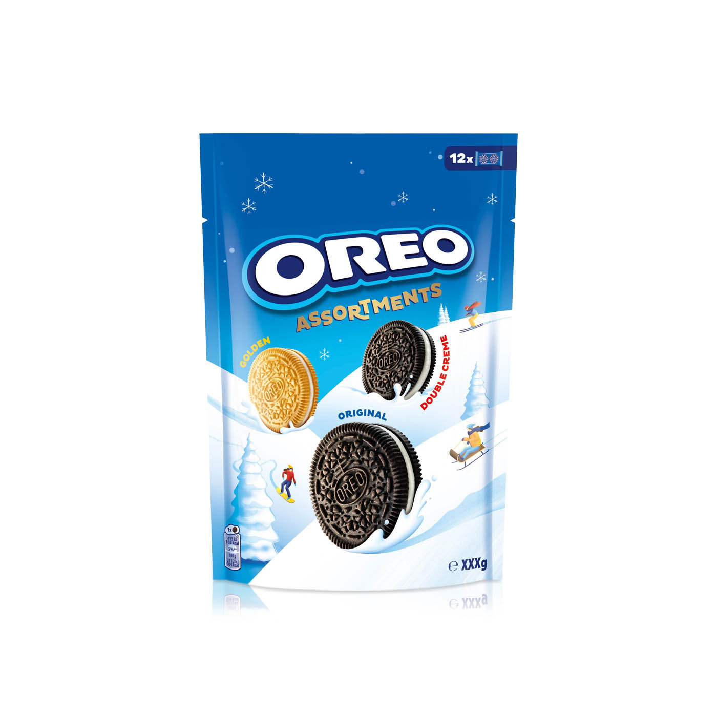 Cadbury Oreo Assortment Pouch Biscuits 282g