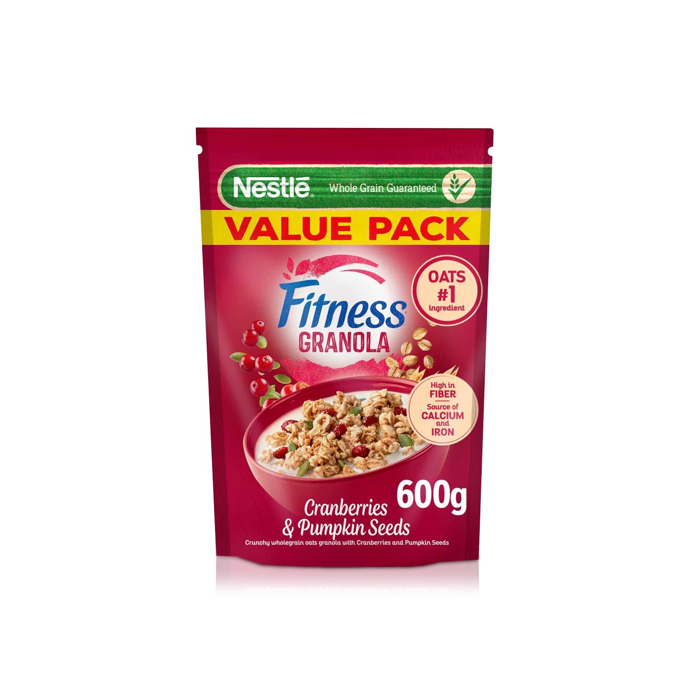 Nestle Fitness Cranberry & Pumpkin Seed Granola 600g