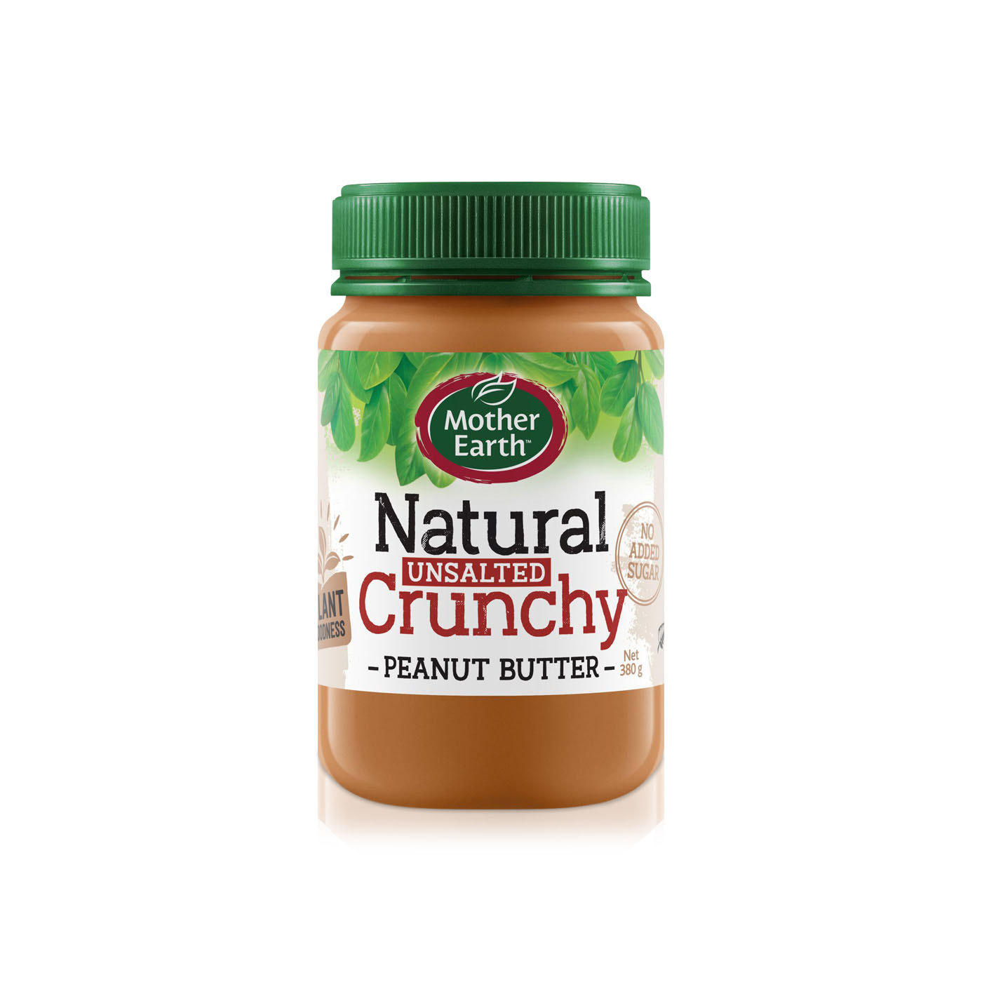 Mother Earth Natural Crunchy Peanut Butter 380g