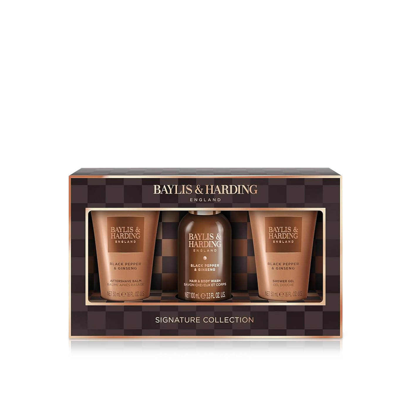 Baylis & Harding Black Pepper & Ginseng Men's Mini Set
