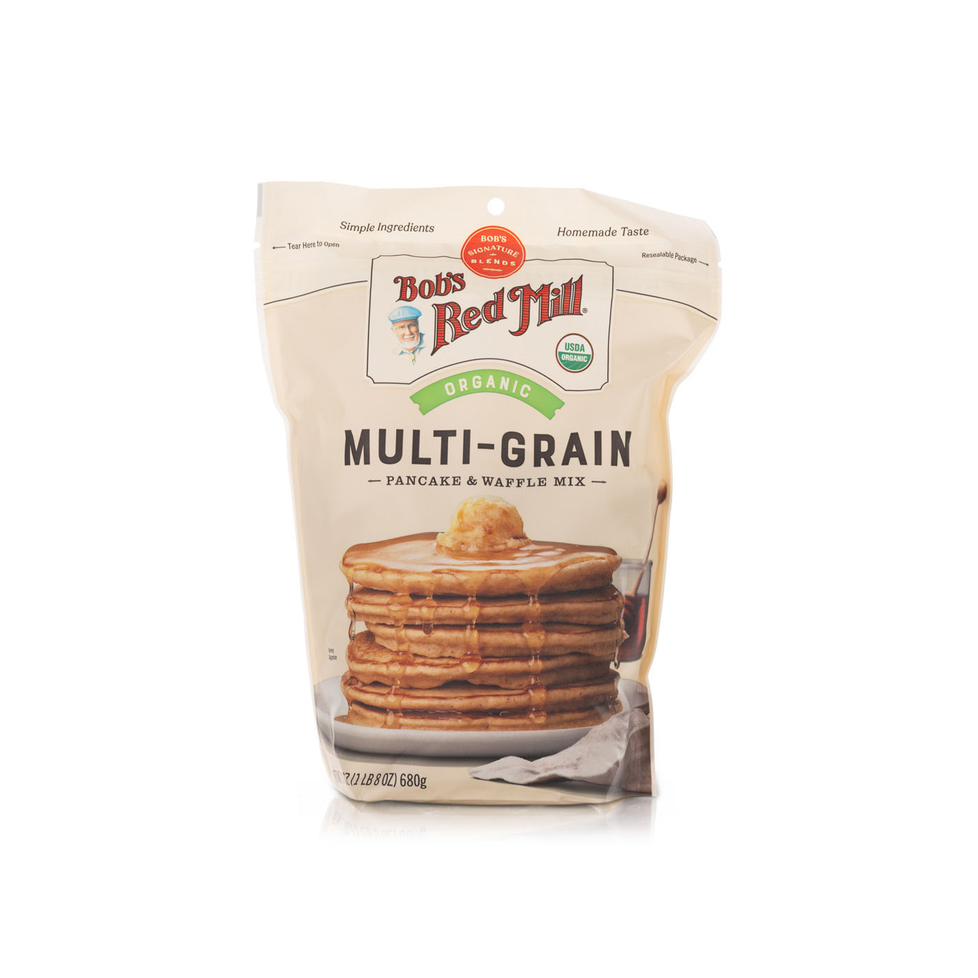 Bob's Red Mill Organic 7 Grain Pancake and Waffle Mix 680g