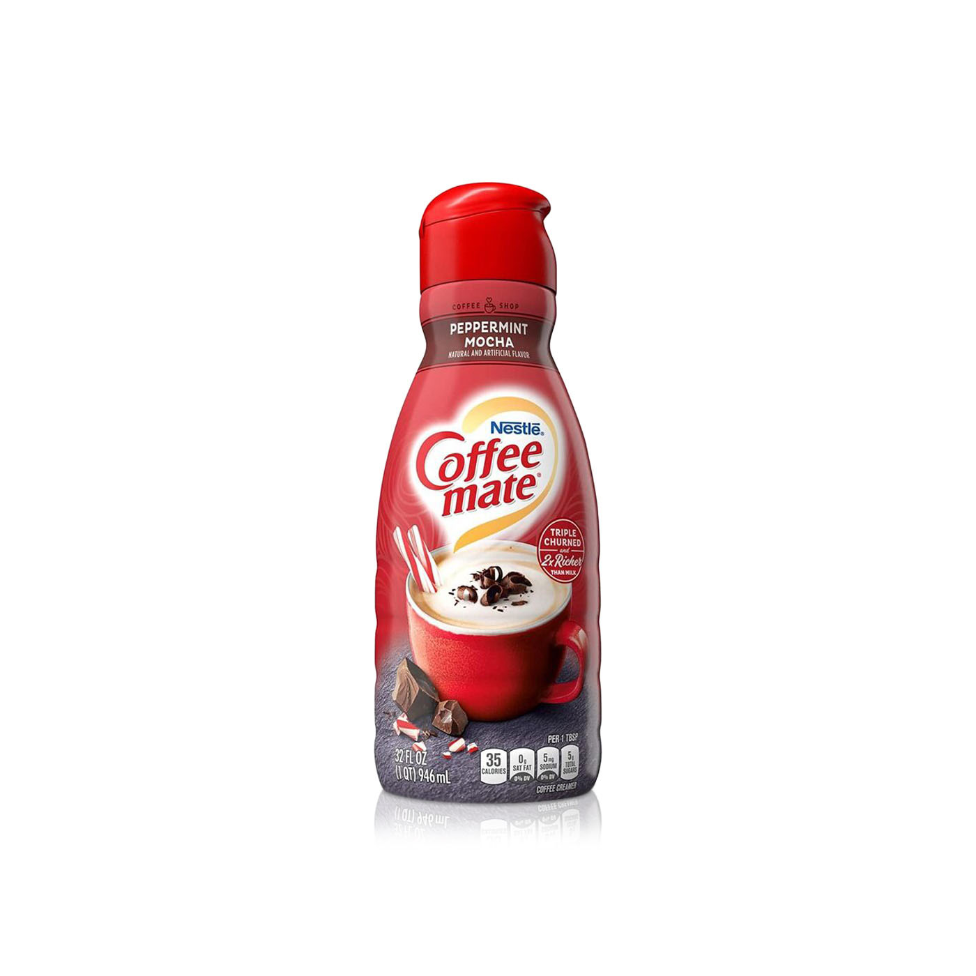 Nestle Coffee Mate Peppermint Mocha Coffee Creamer 946ml