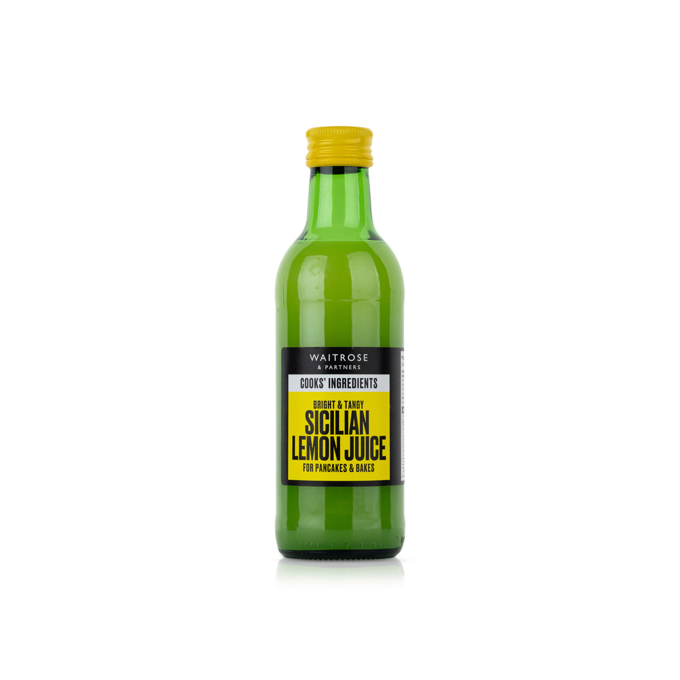 Waitrose Bright & Tangy Sicilian Lemon Juice 250ml