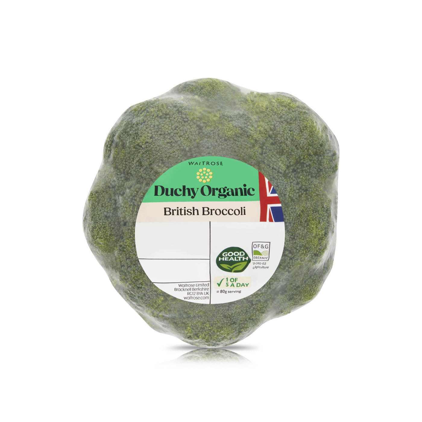 Waitrose Duchy Organic British Broccoli 350g