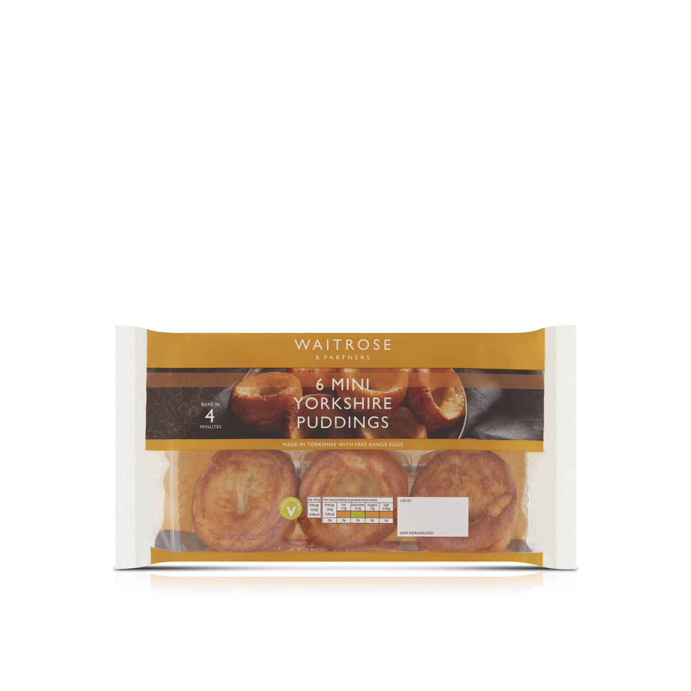 Waitrose Mini Yorkshire Puddings 132g