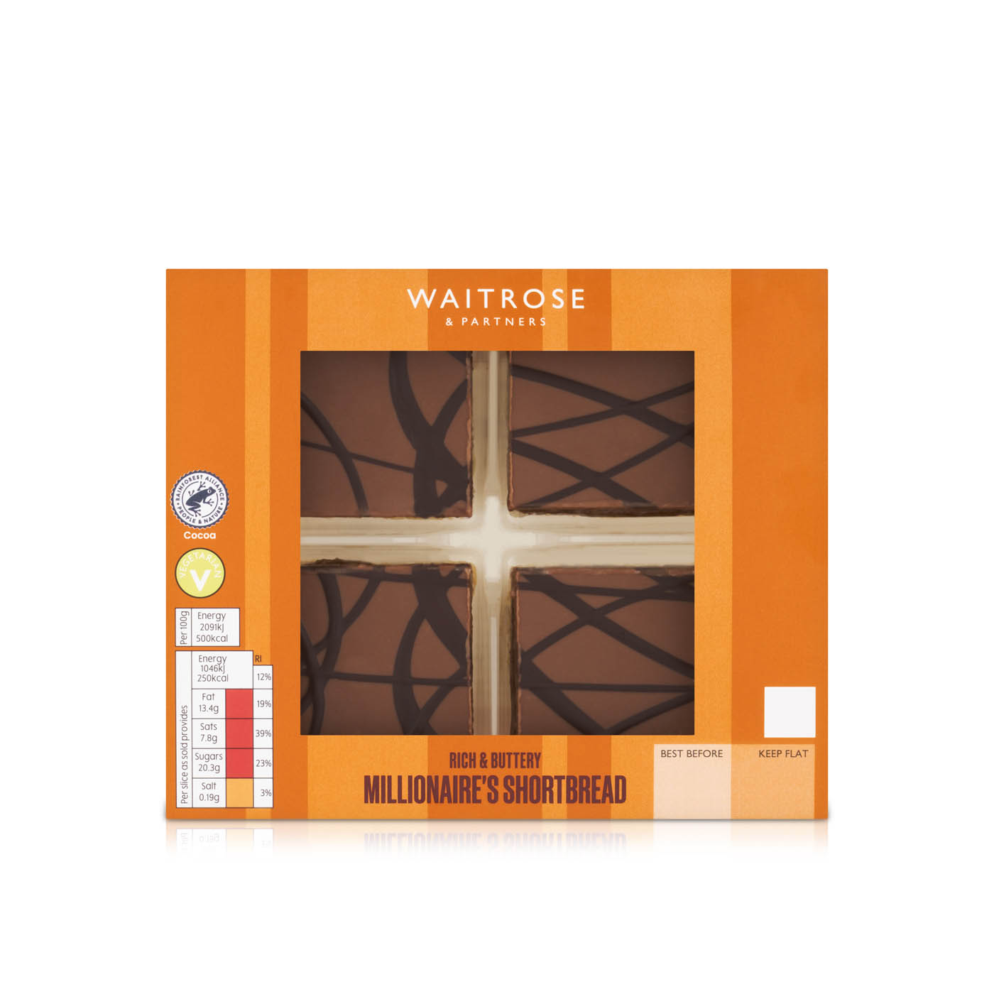 Waitrose Millionaire Shortbreads 180g