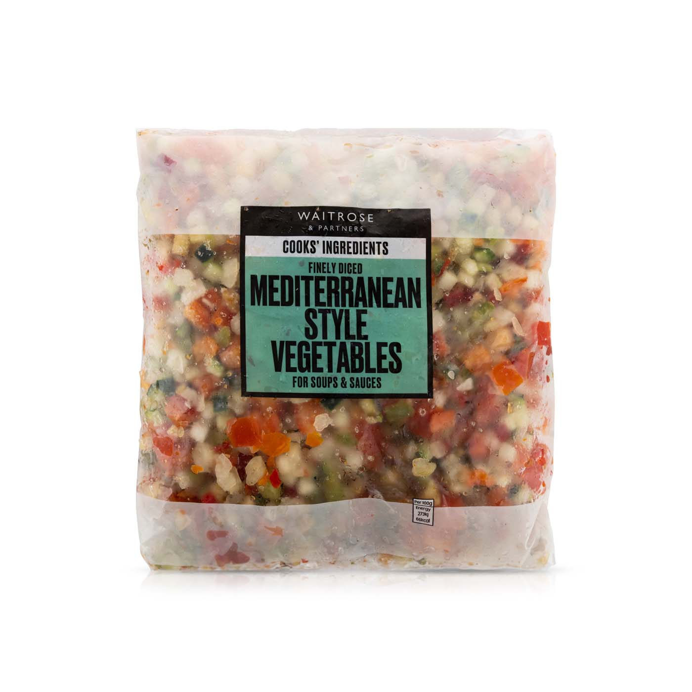 Waitrose Frozen Mediterranean Style Vegetables 500g