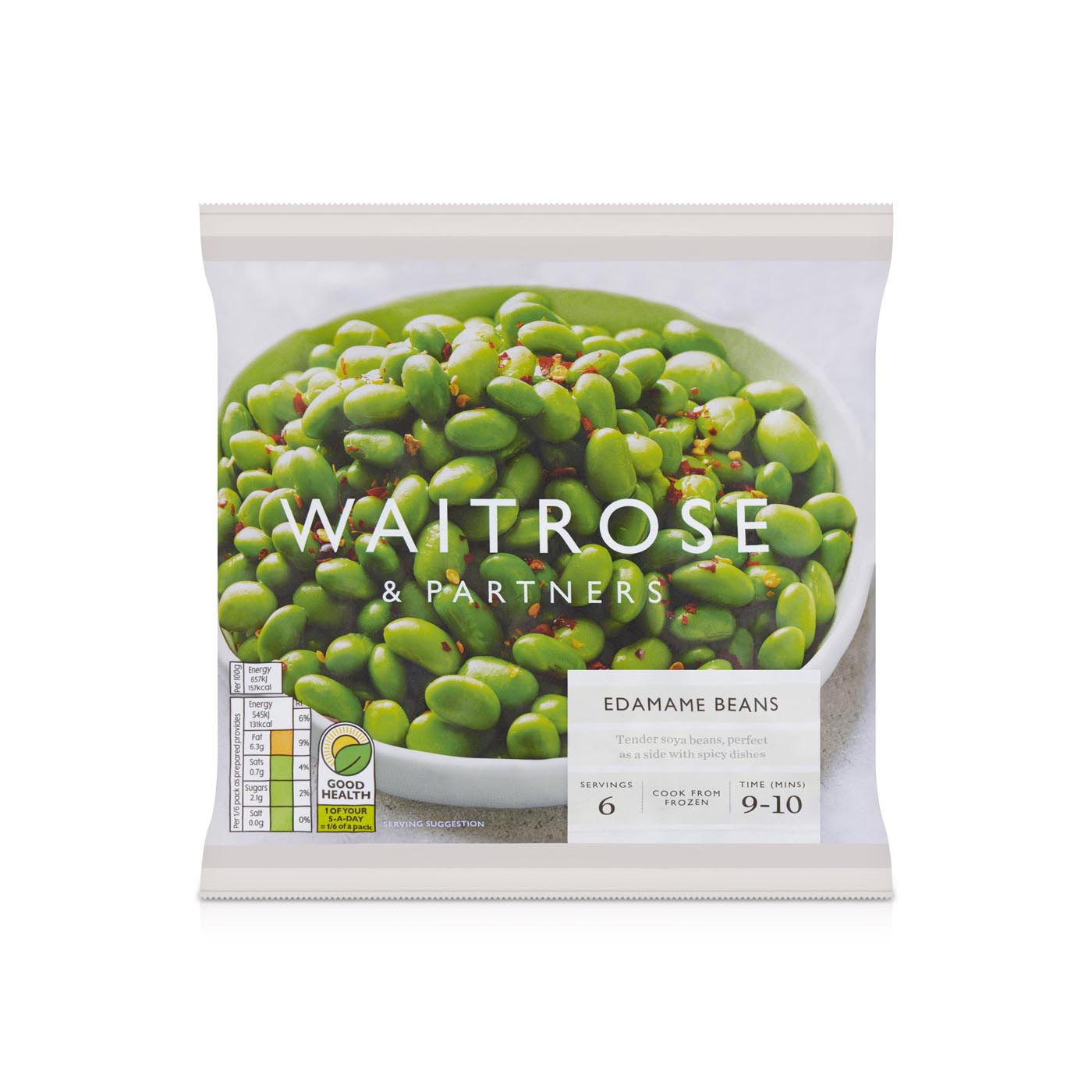 Waitrose Frozen Edamame Beans 500g