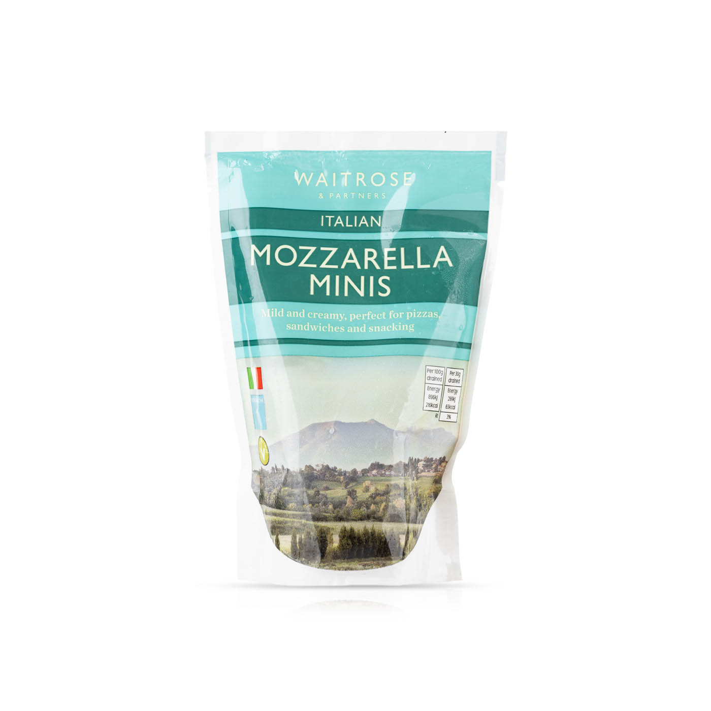 Waitrose Italian Mini Mozzarella Cheese 280g