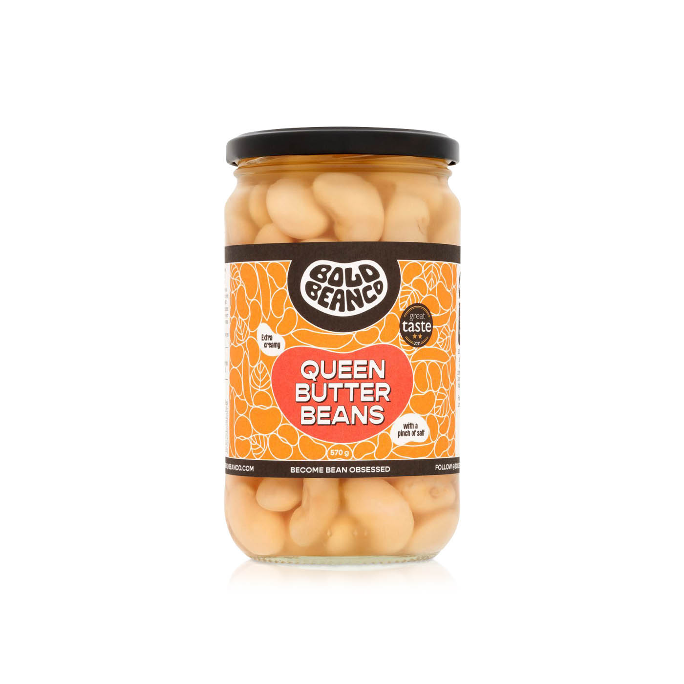 Bold Bean Co Queen Butter Beans 570g