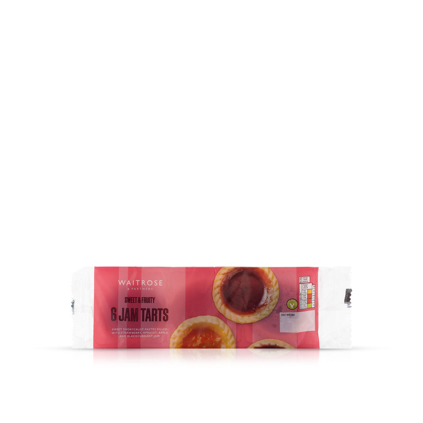 Waitrose Assorted Jam Tarts 180g x 6