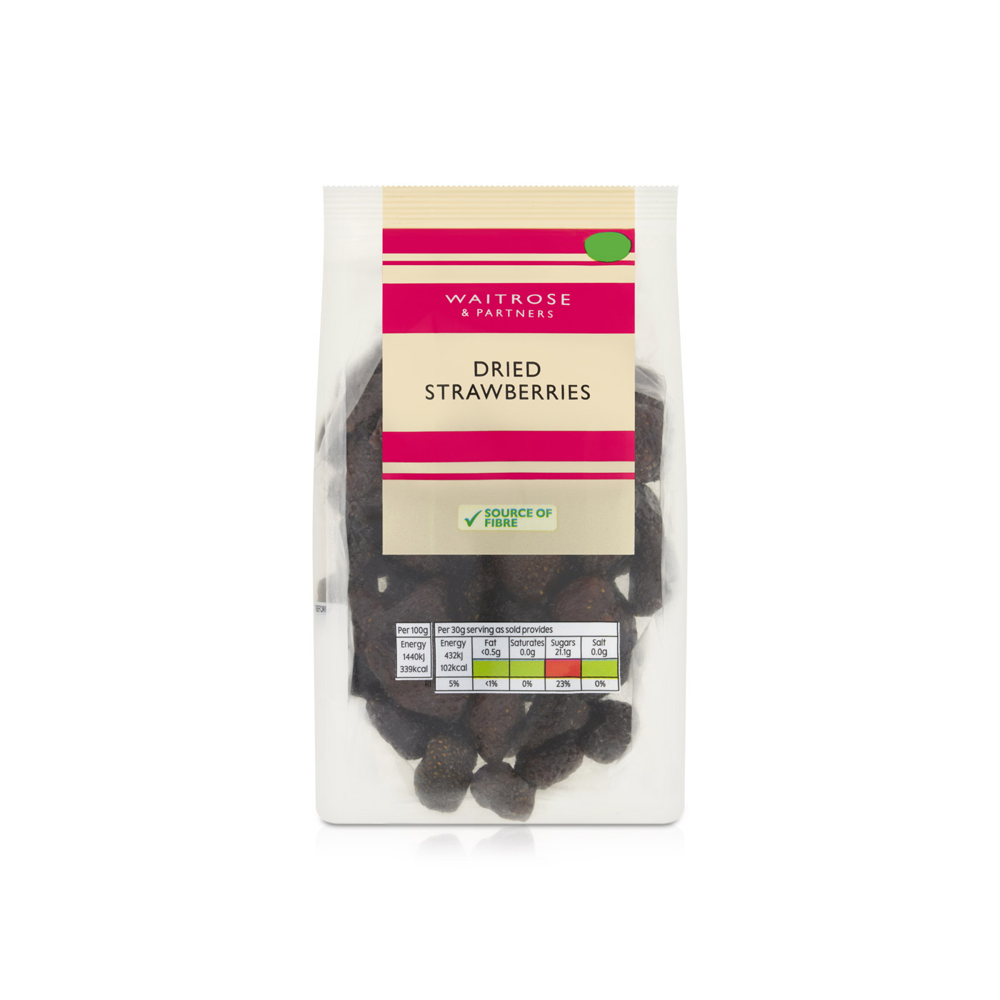 Waitrose Dried Strawberries 200g