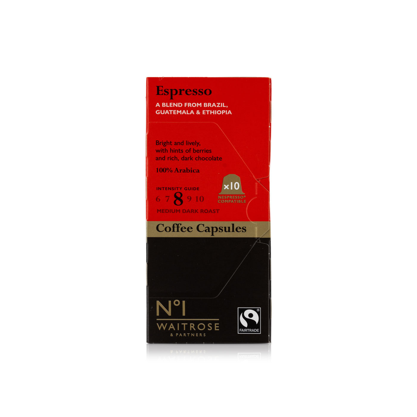Waitrose Espresso Coffee Capsules Coffee 54g x 10