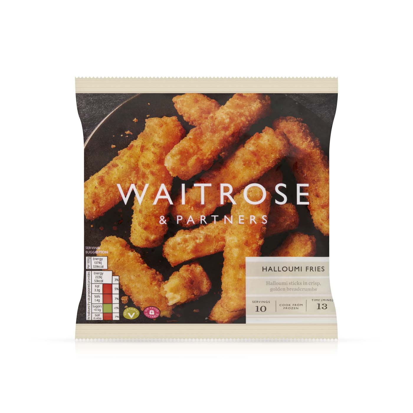 Waitrose Frozen Halloumi Fries 170g
