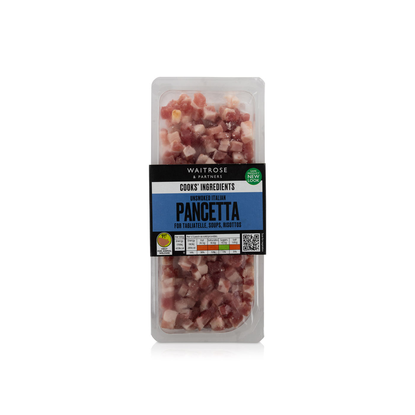 Waitrose Cooks Ingredients Unsmoked Pancetta 130g