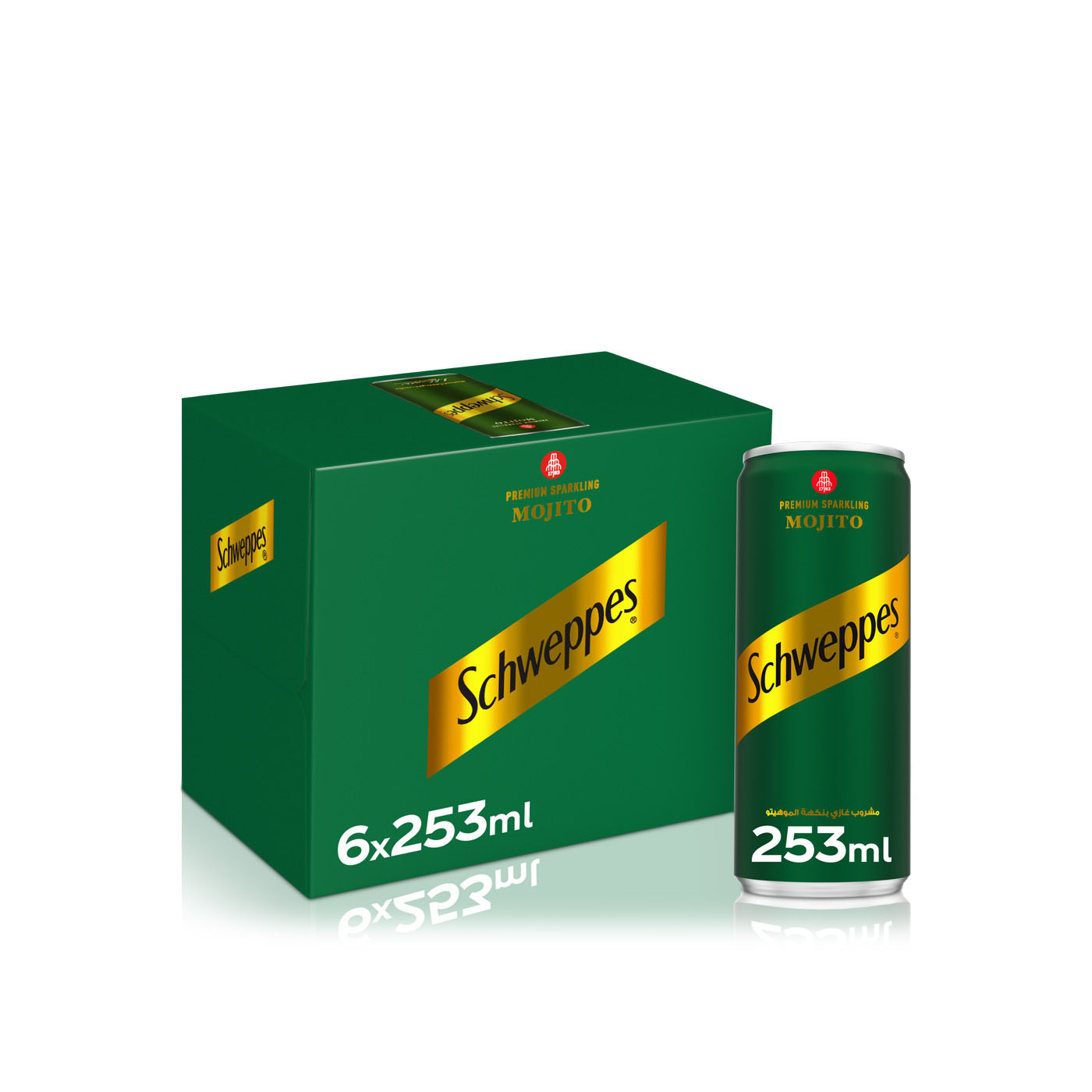 Schweppes Mojito Drink 253ml x 6