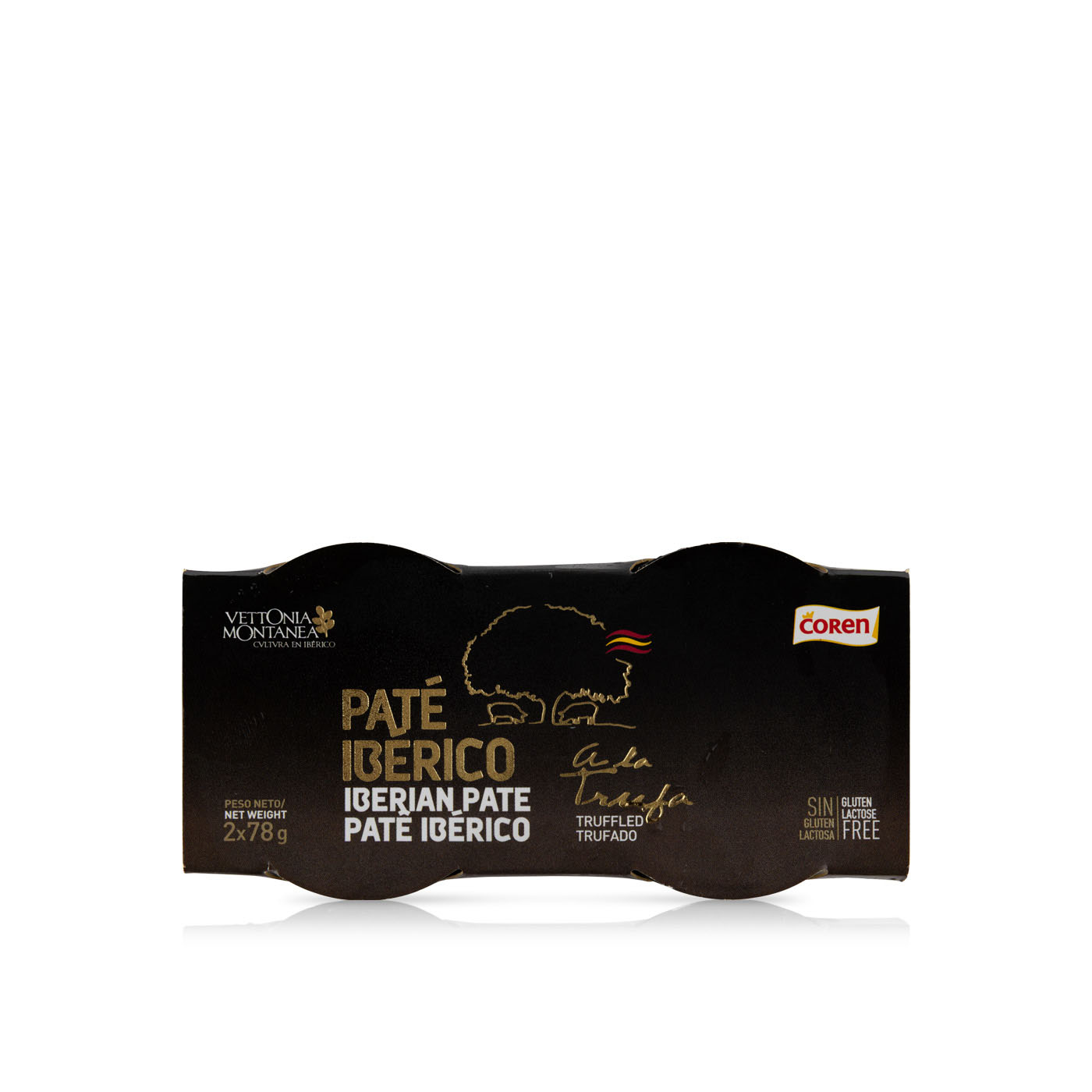 Coren Iberian Pork Liver Pate Truffled 156g