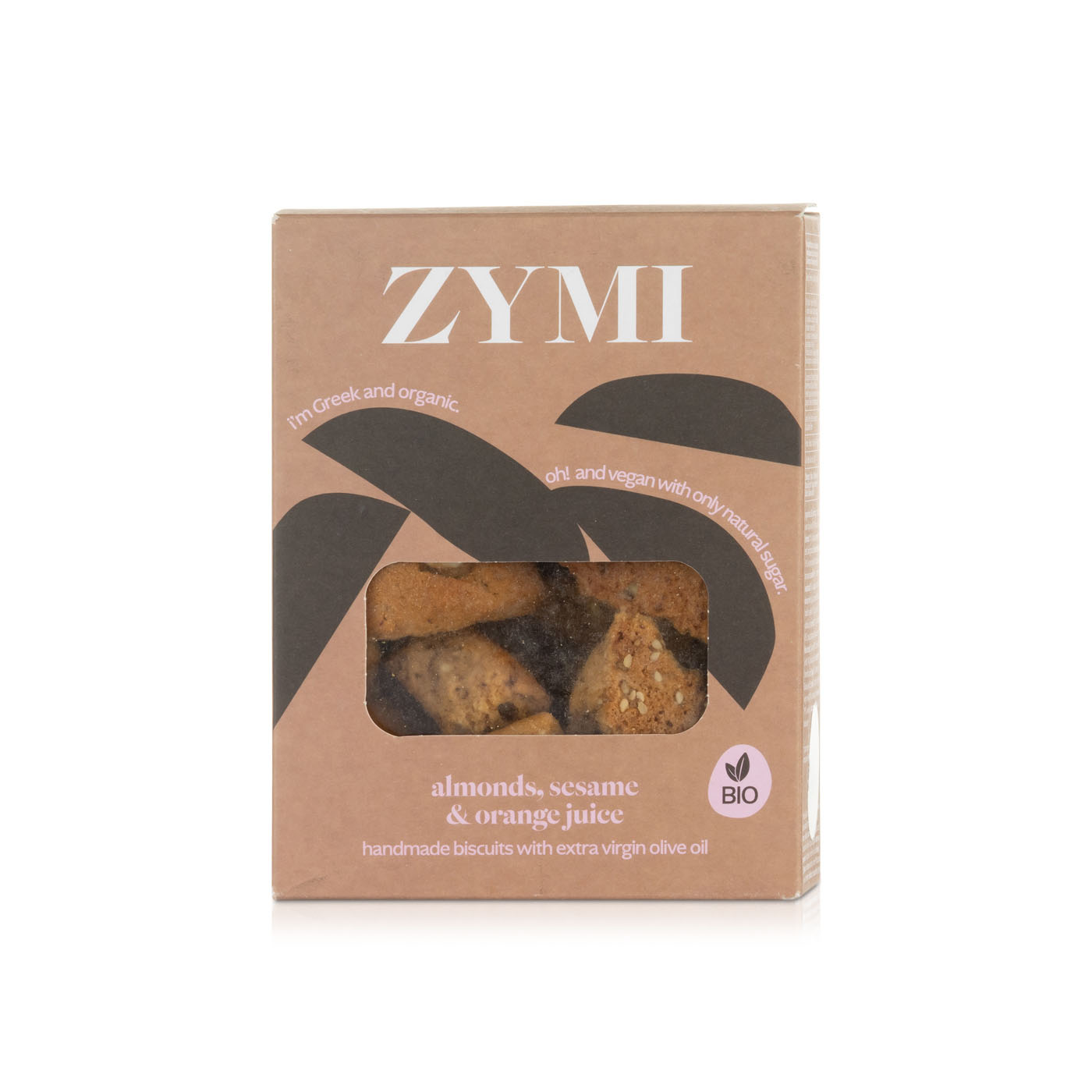 Zymi Organic Almonds & Sesame Biscuits 130g