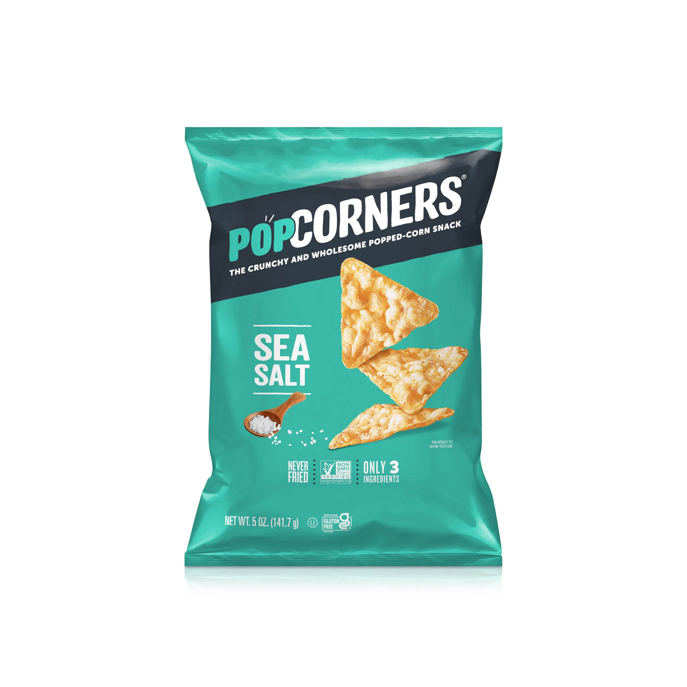 PopCorners Sea Salt Popped Corn Snack 141.7g