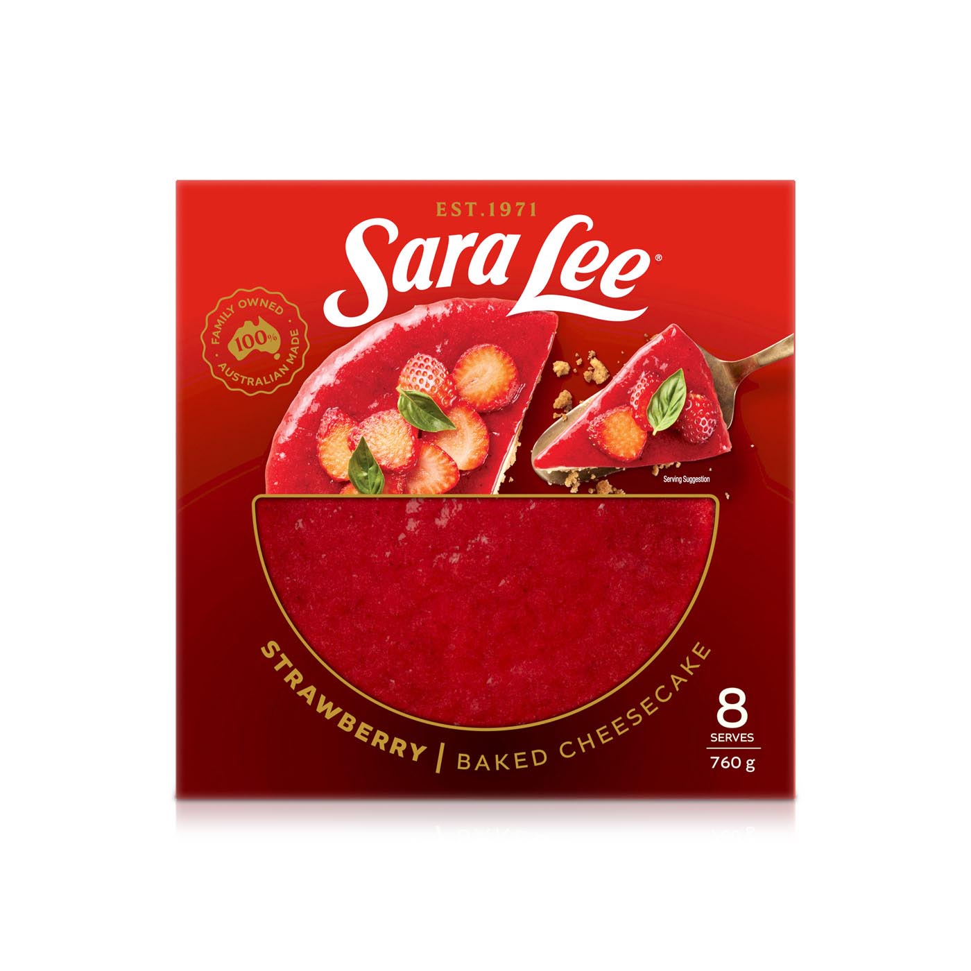 Sara Lee Strawberry Baked Chesecake 760g