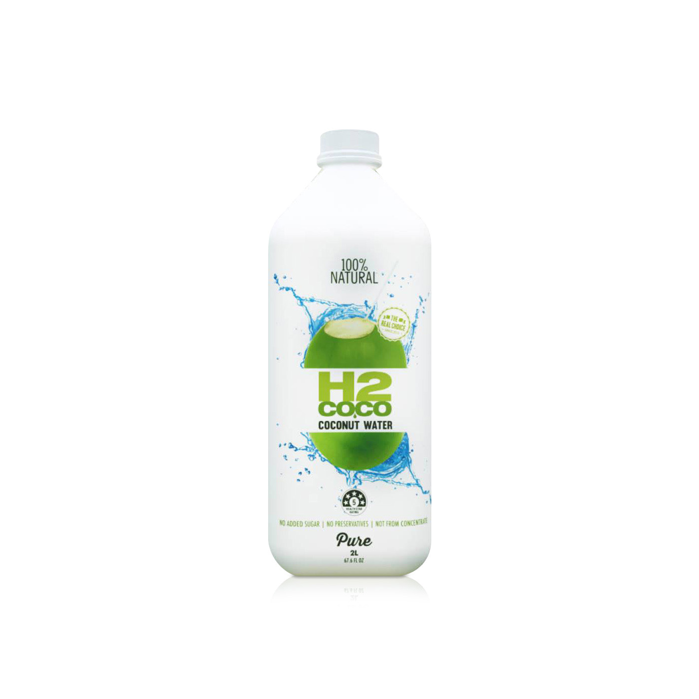 H2Coco Pure Coconut Water Drink 2L