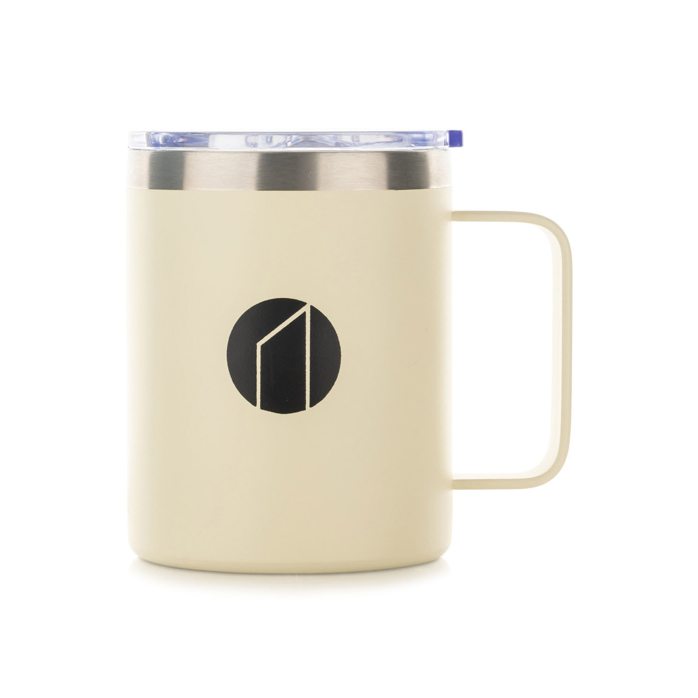 Spinneys Mug With Handle & Lid Insulated Stainless Steel