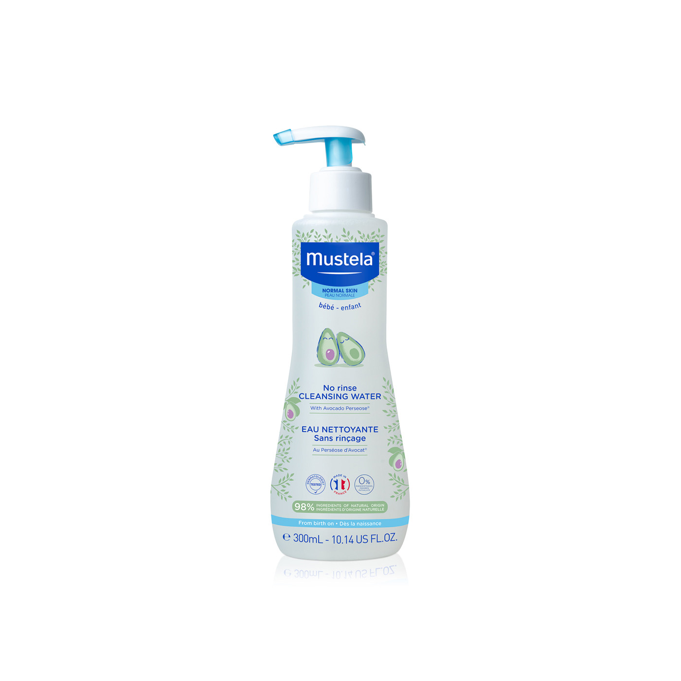 Mustela No Rinse Cleansing Water Baby Care 300ml