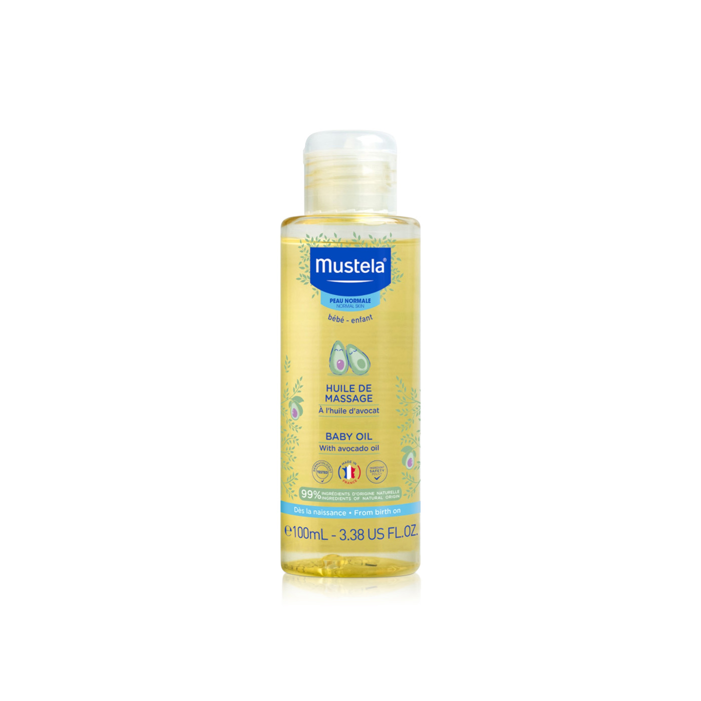Mustela Baby Massage Oil 100ml