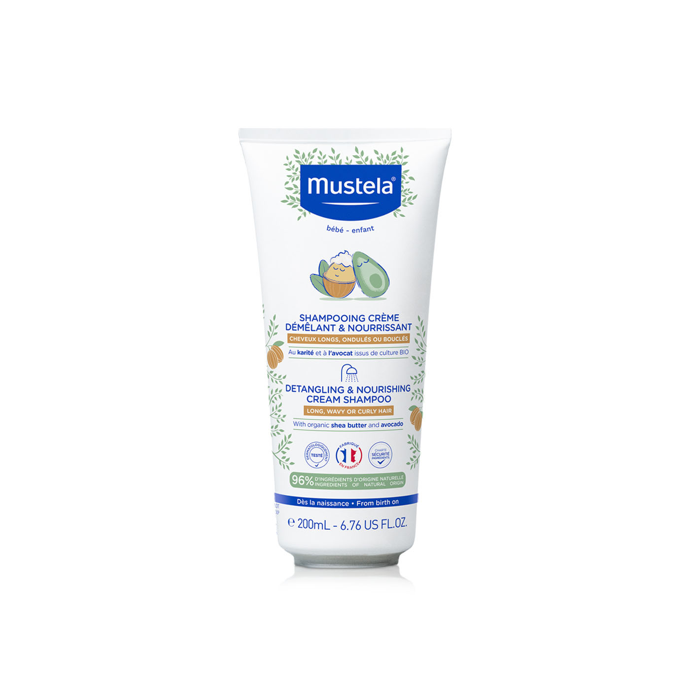 Mustela Detangling Shampoo Baby 200ml