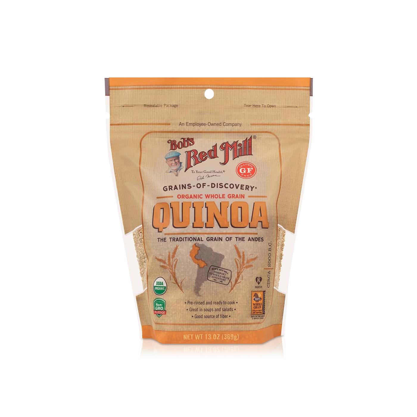 Bob's Red Mill Organic Gluten Free Quinoa 369g