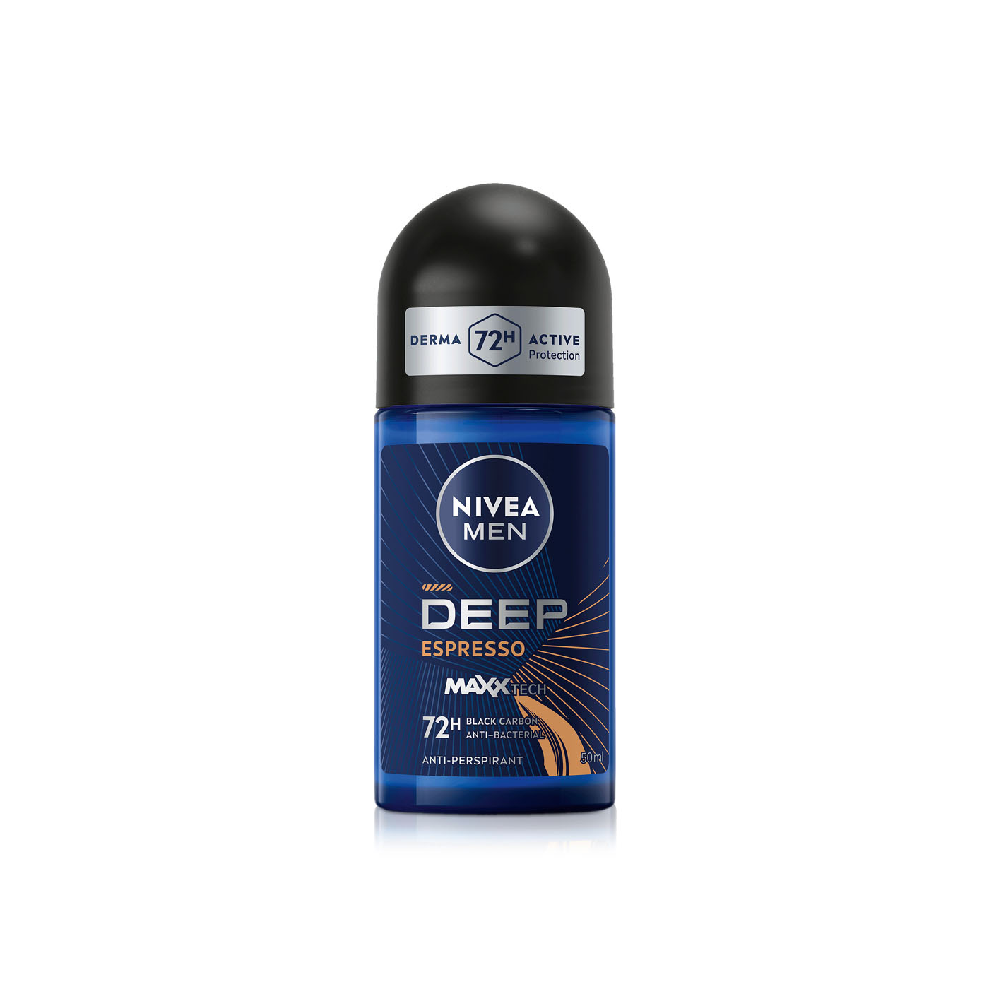 Nivea for Men Black Carbon Roll On Deodorant 50ml