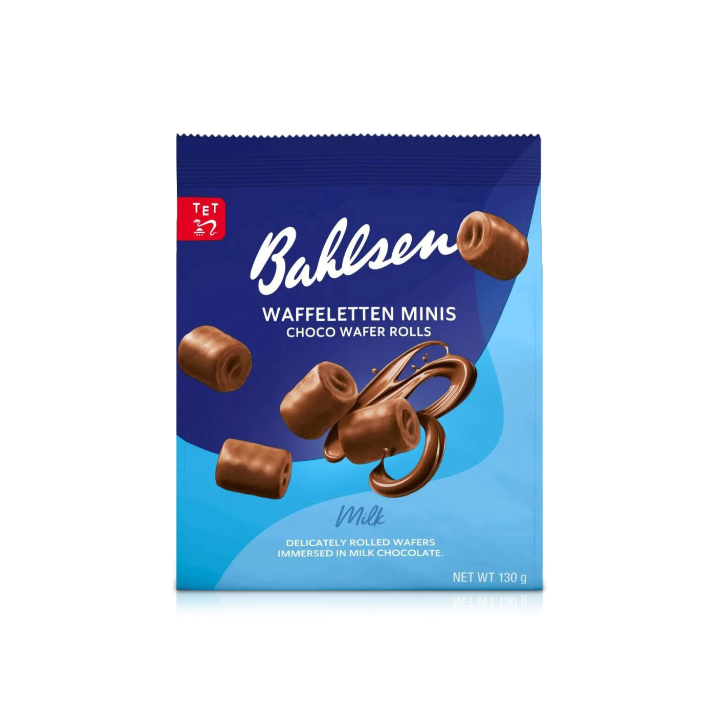 Bahlsen Waffeletten Minis Choco Wafer Rolls 130g