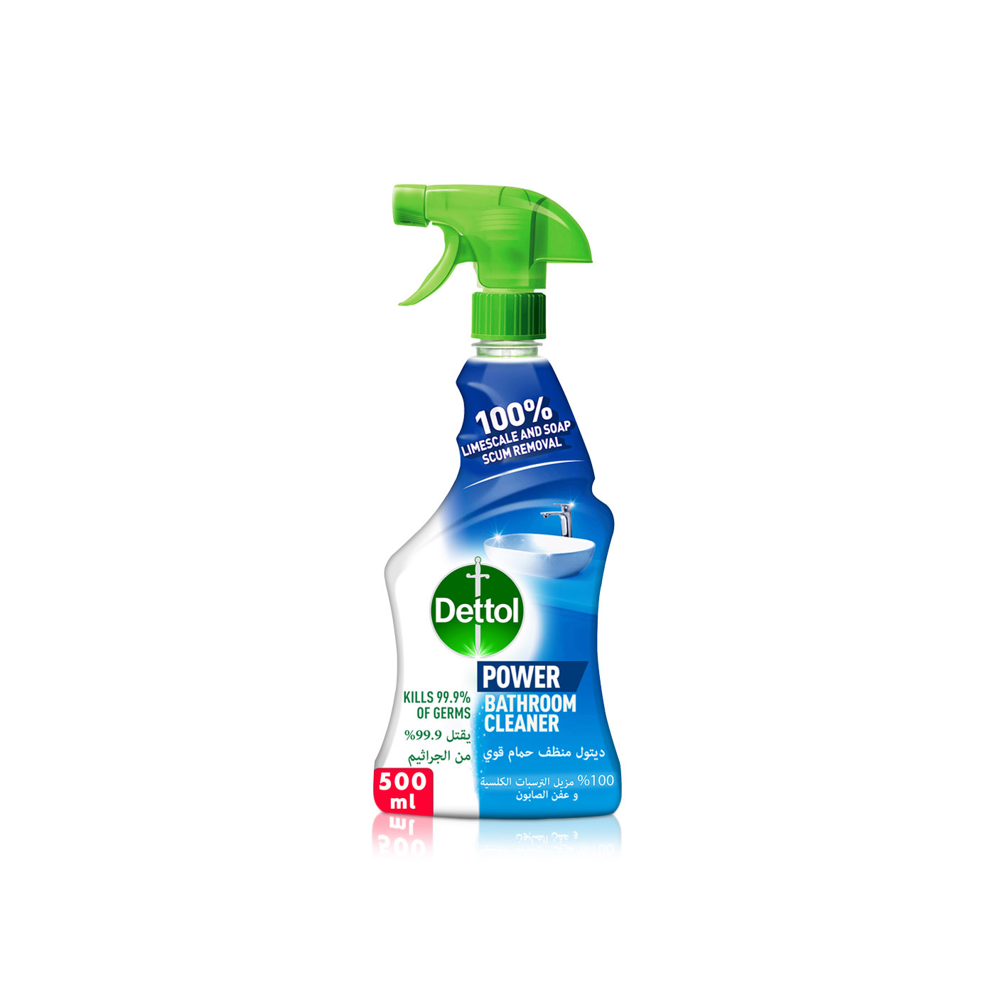 Dettol Bathroom Cleaner Spray Bottle 500ml