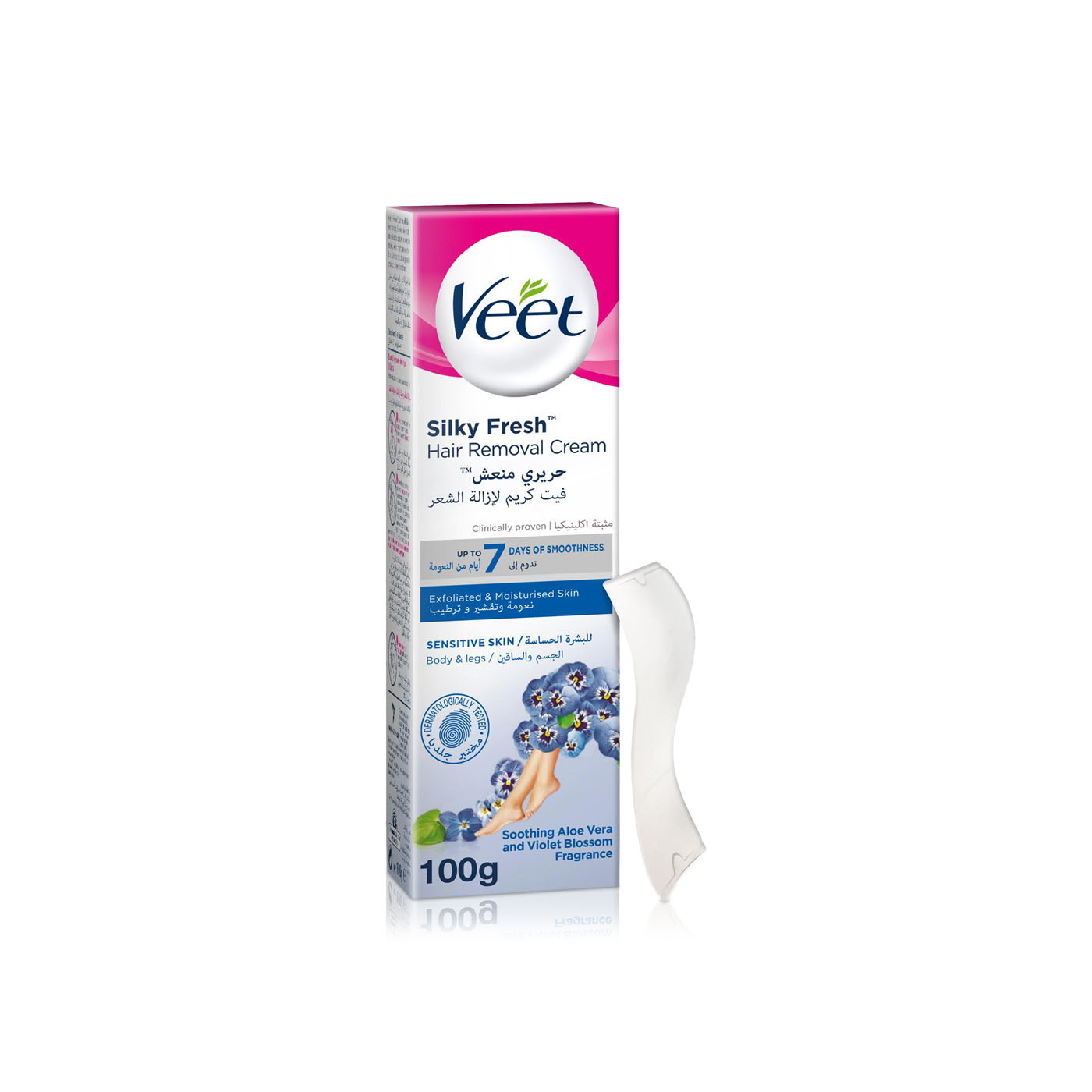 Veet Hair Removal Cream for Sensitive Skin Legs & Body 100g
