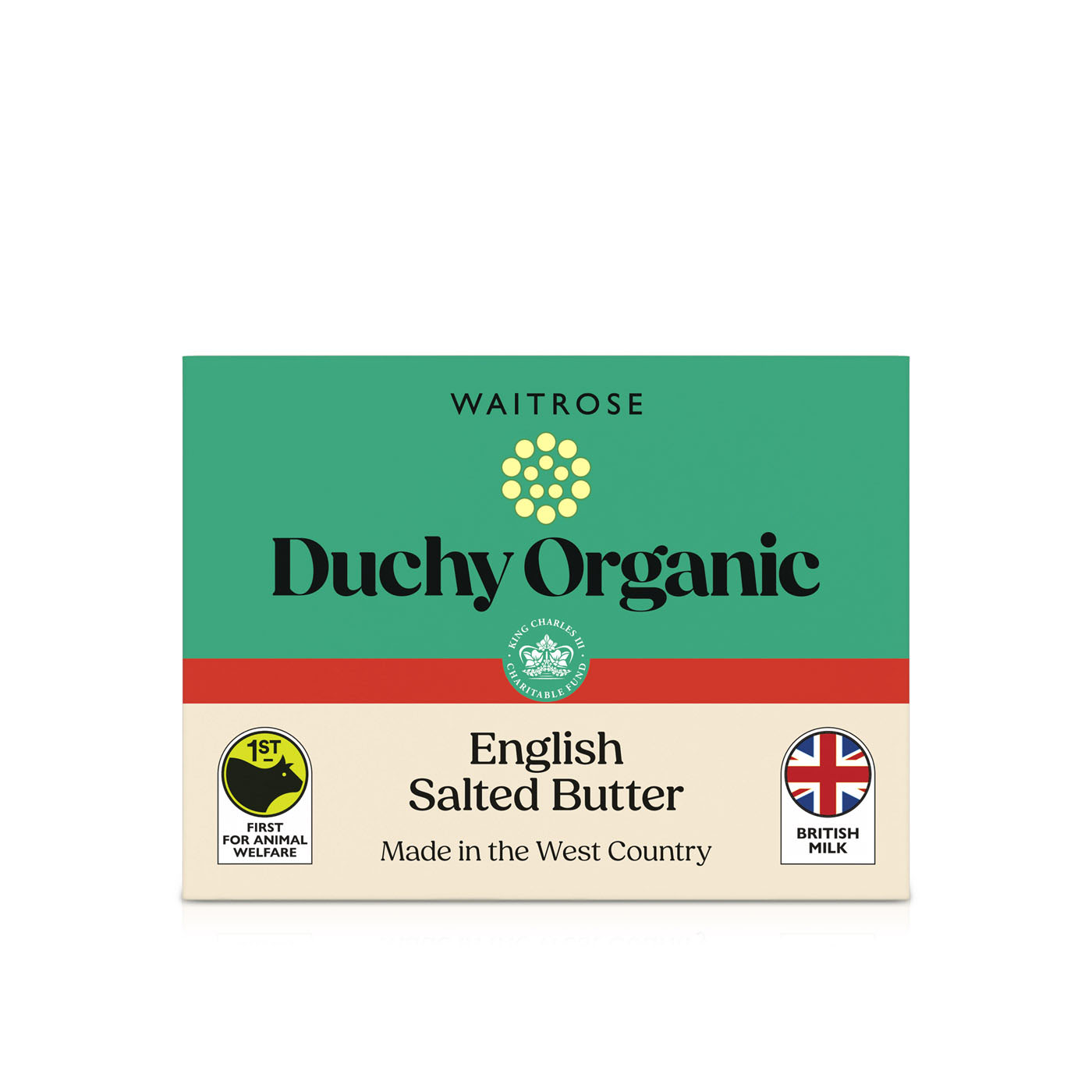 Waitrose Organic Salted Butter 250g