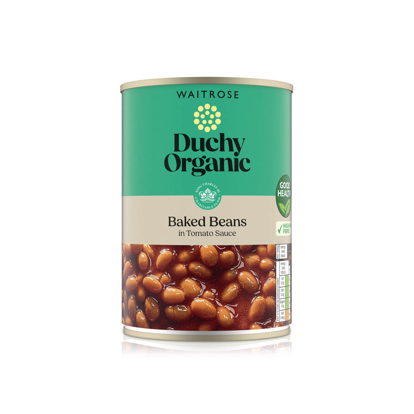 Waitrose Duchy Organic Baked Beans in Tomato Sauce 420g