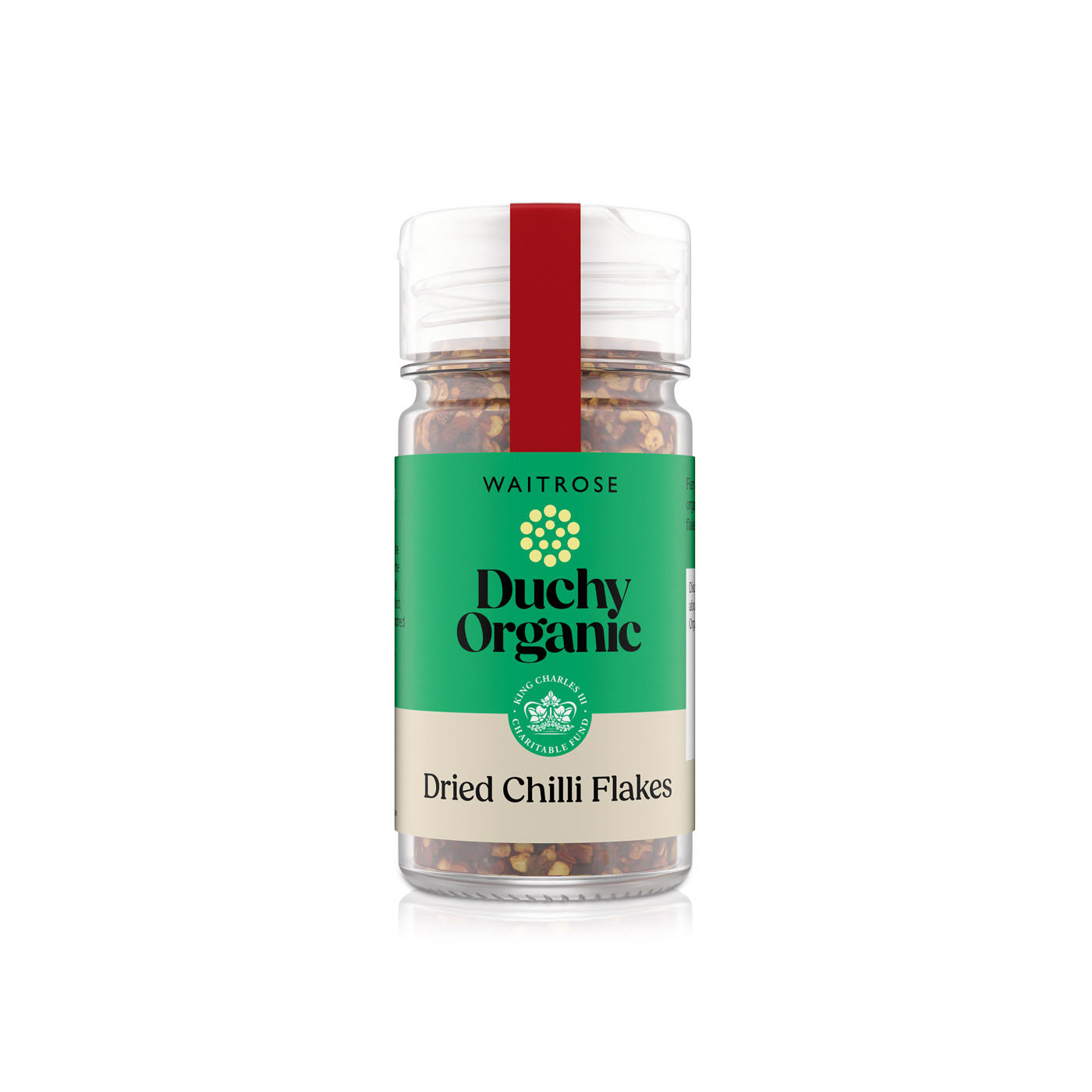 Waitrose Duchy Organic Chilli Flakes 32g
