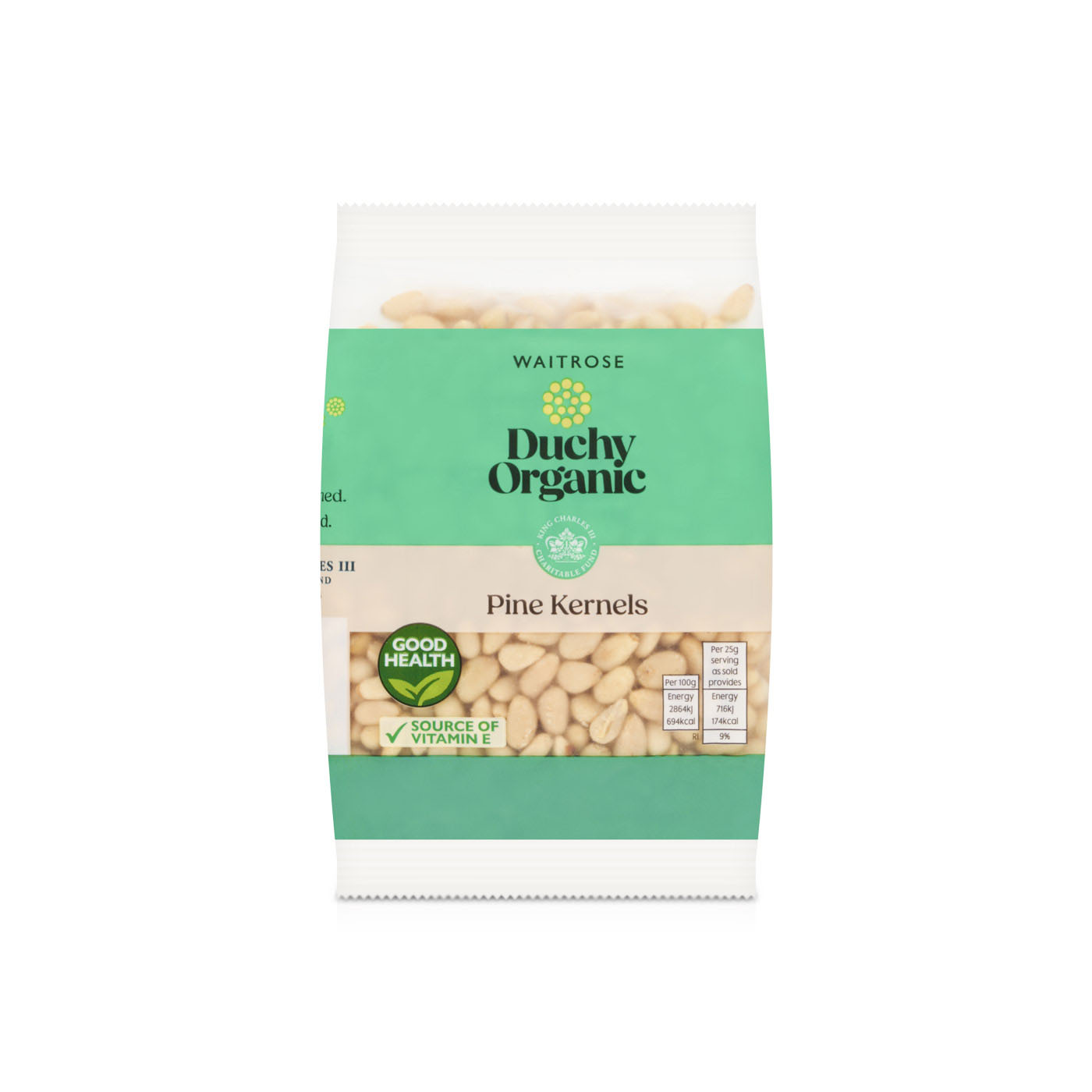Waitrose Duchy Organic Pine Kernels 100g