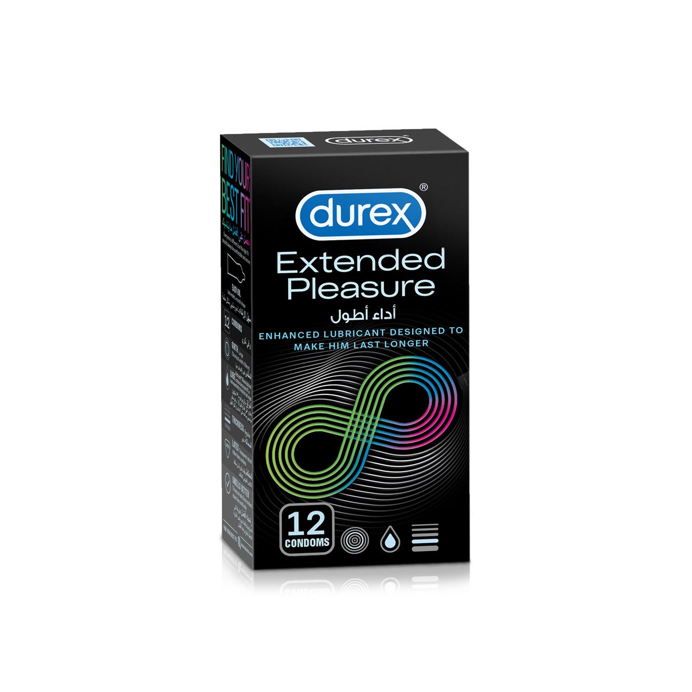Durex Extended Pleasure Condoms x 12