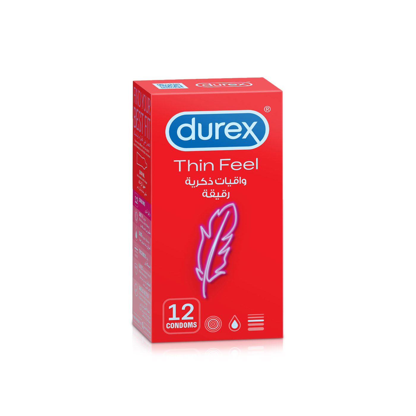 Durex Thin Feel Condom x 12