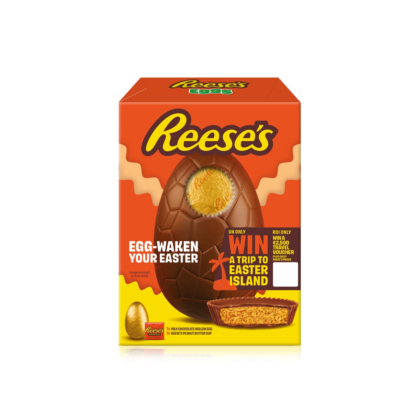 Reese's Milk Chocolate Hollow Egg with Peanut Butter Cup Easter Egg 92g
