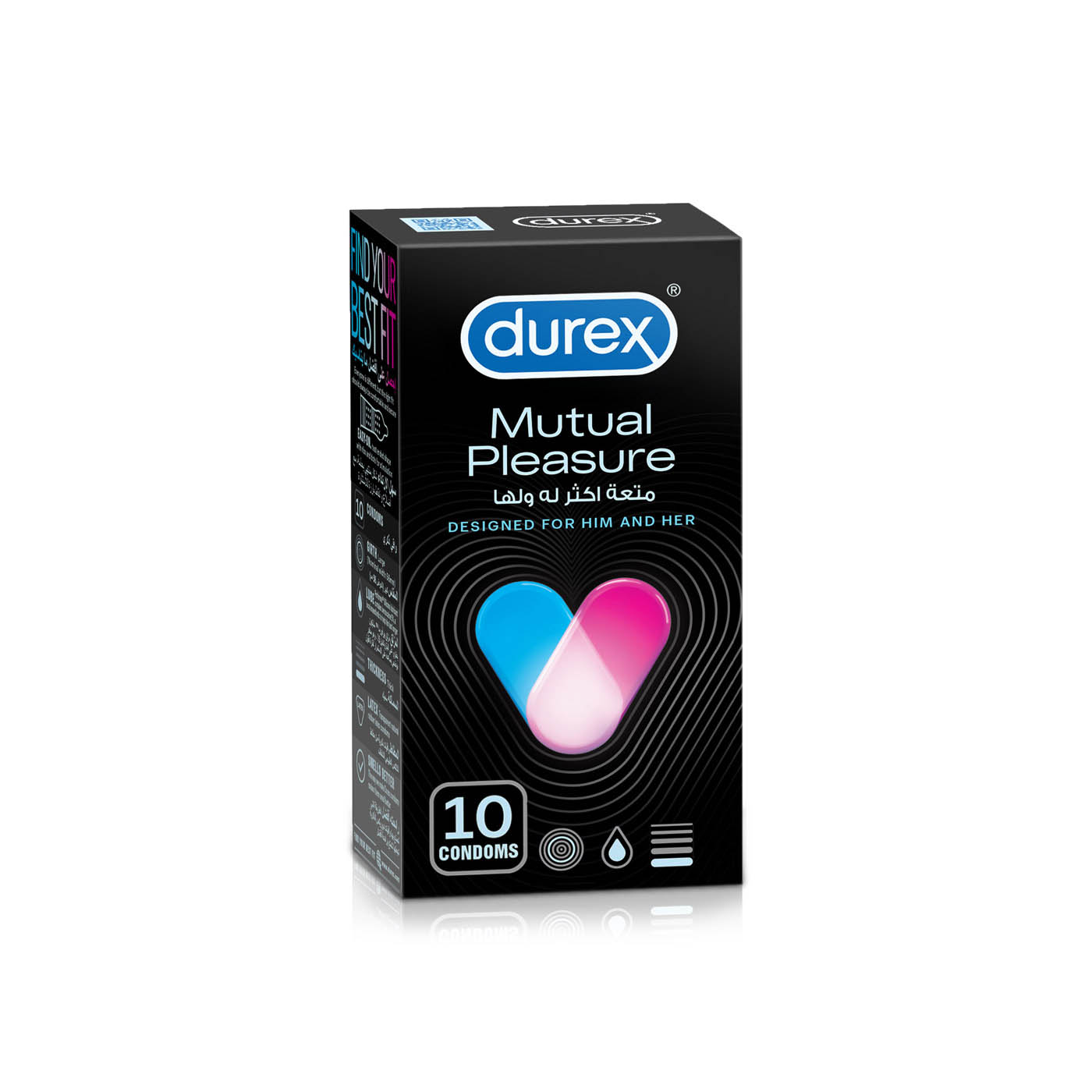 Durex Mutual Pleasure Condoms x 10